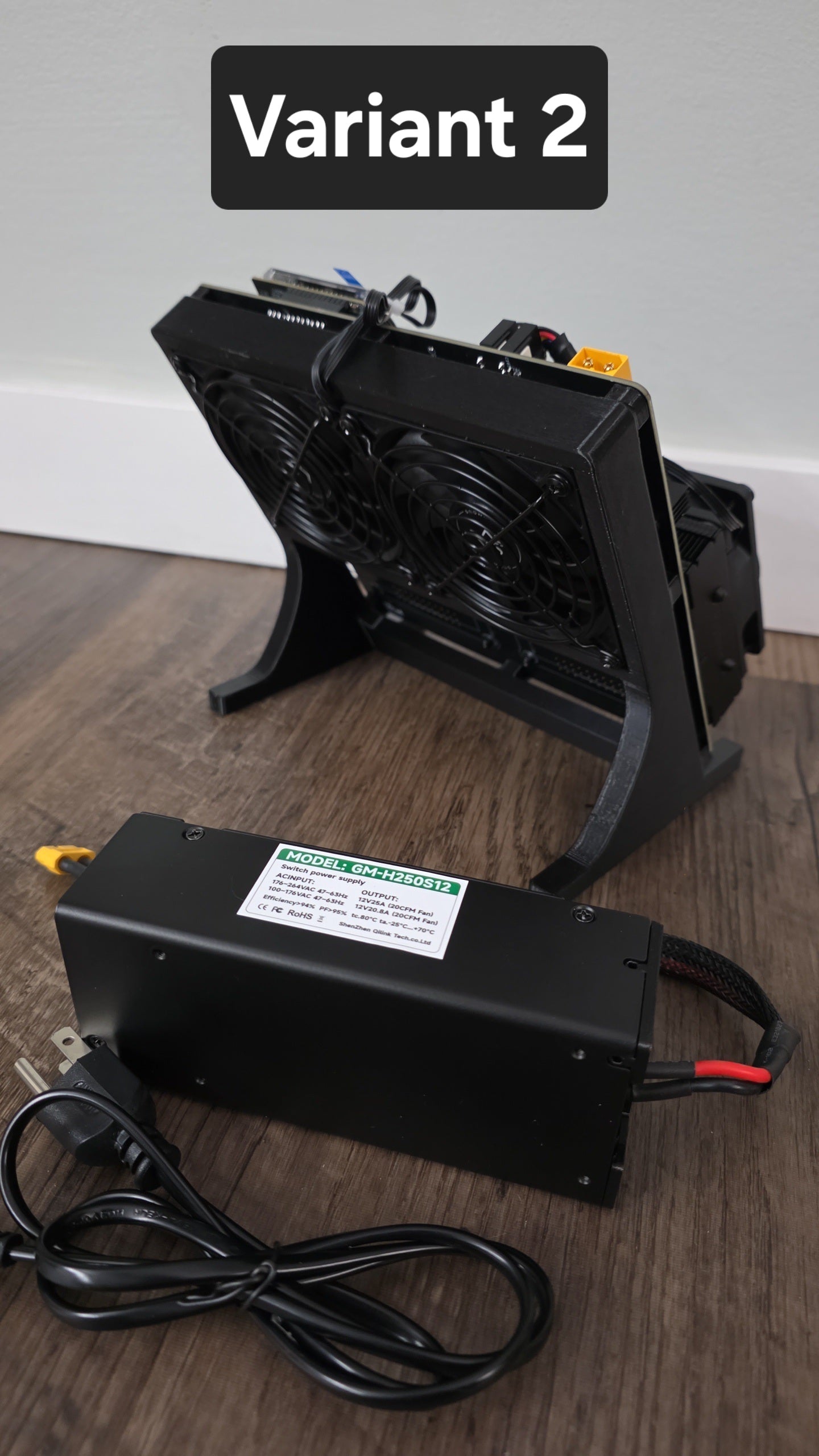 NerdOCTAXE Rev 3.1 Double Q - 12TH/s - Includes PSU