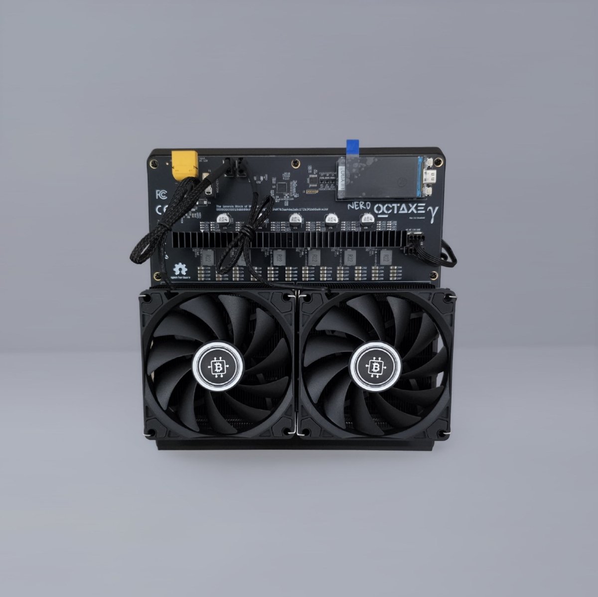 NerdOCTAXE Rev 3.1 Double Q - 15TH/s - Includes PSU - Solo Miners USA