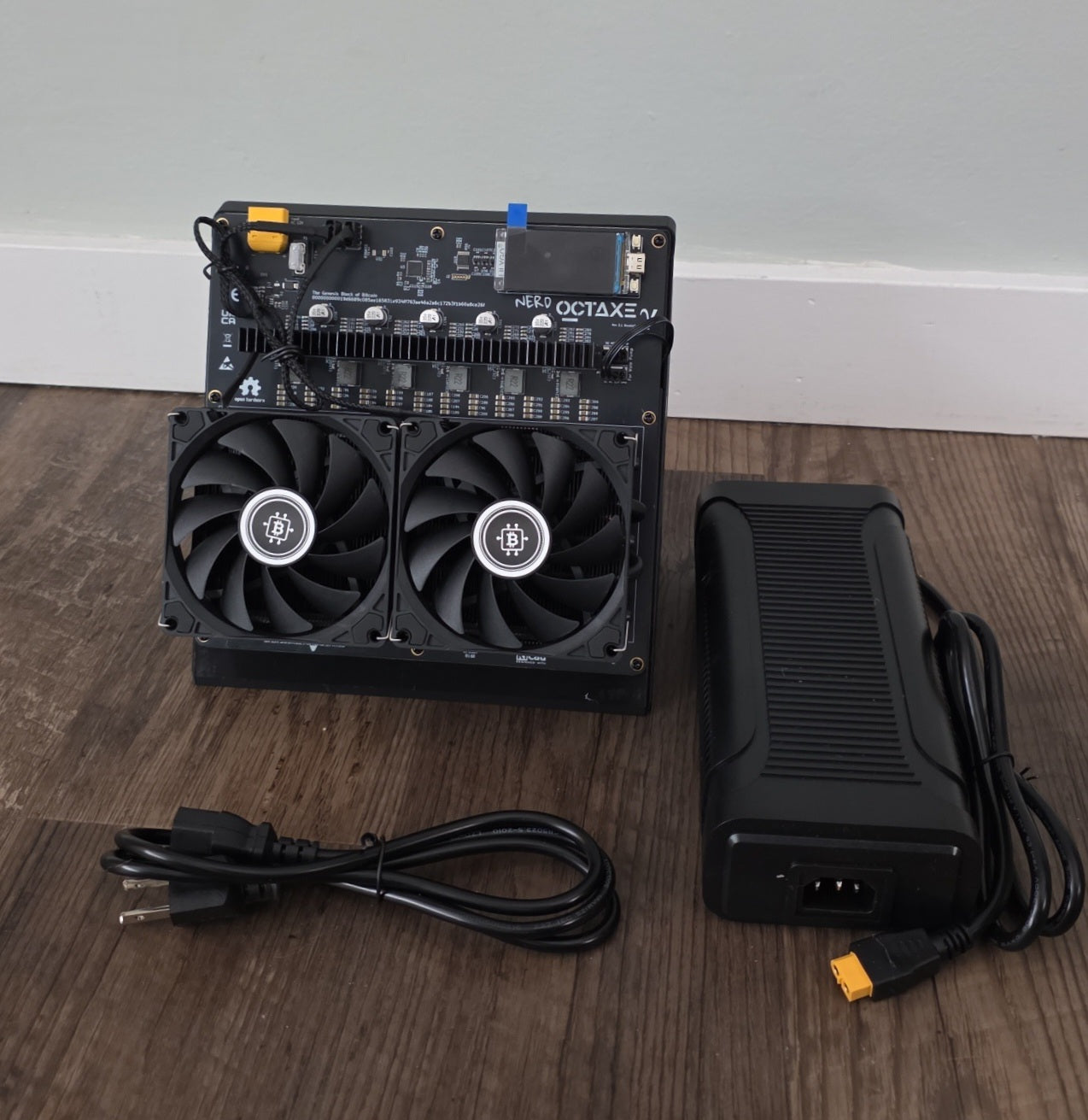 NerdOCTAXE Rev 3.1 Double Q - 15TH/s - Includes PSU