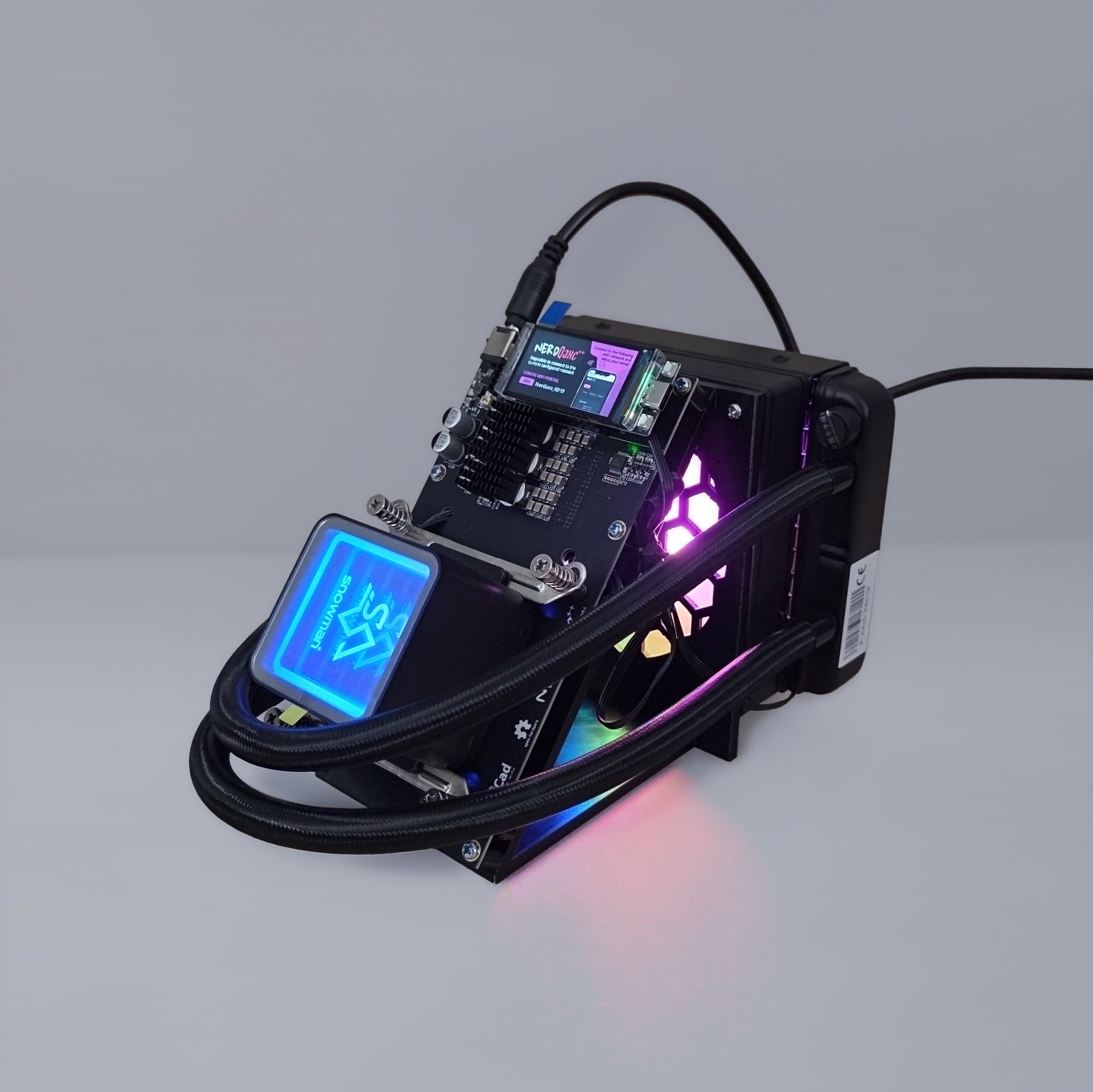 NerdQaxe++ 4.8TH/s Hydro - Includes PSU