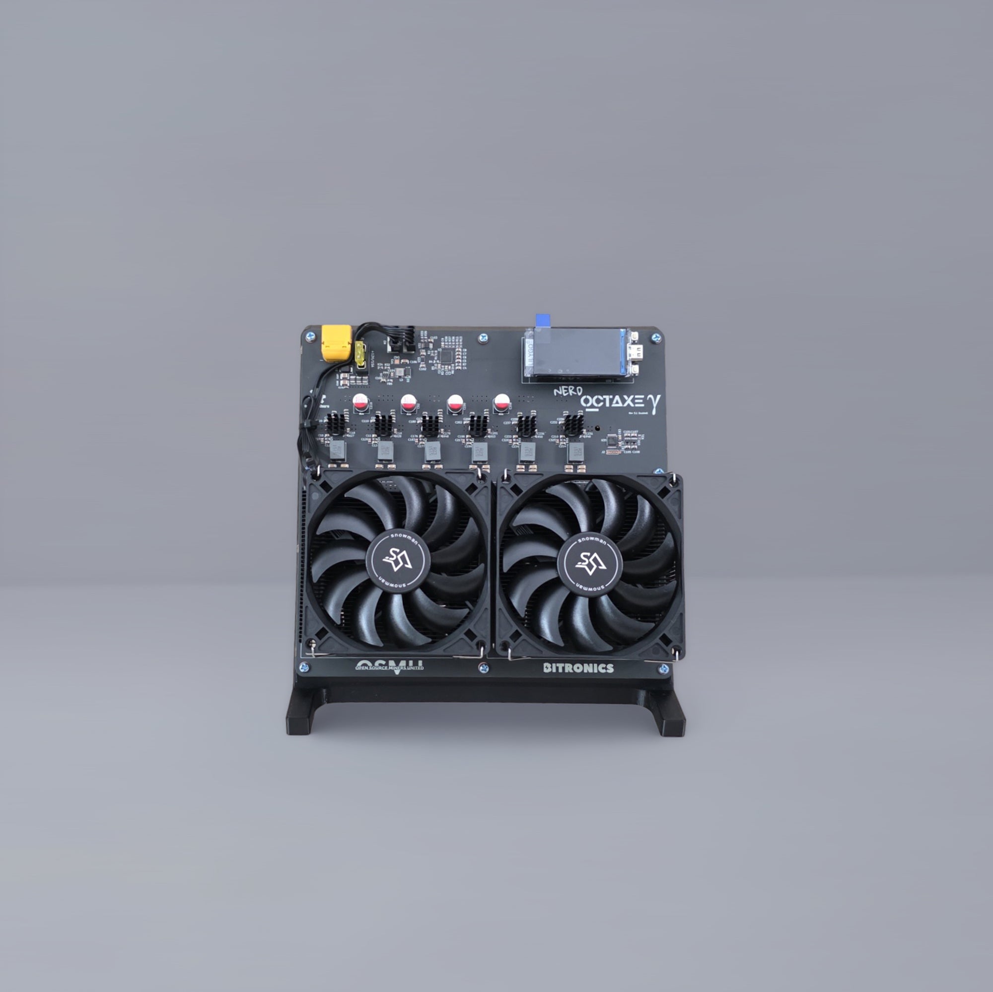 NerdOCTAXE Rev 3.1 Double Q - 12TH/s - Includes PSU