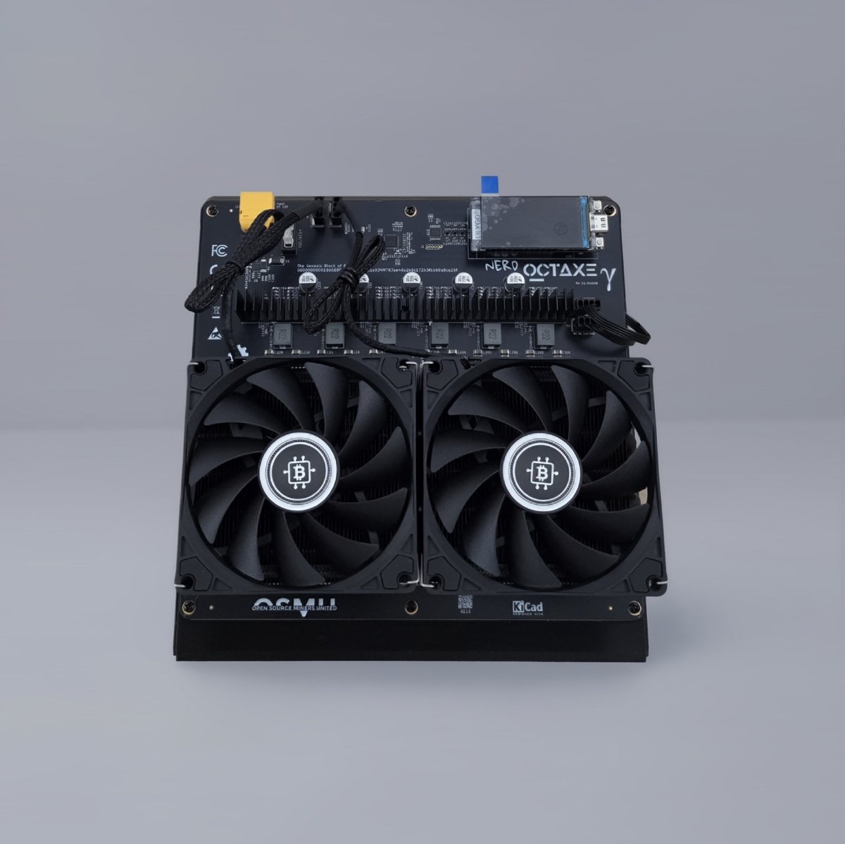 NerdOCTAXE Rev 3.1 Double Q - 15TH/s - Includes PSU - Solo Miners USA
