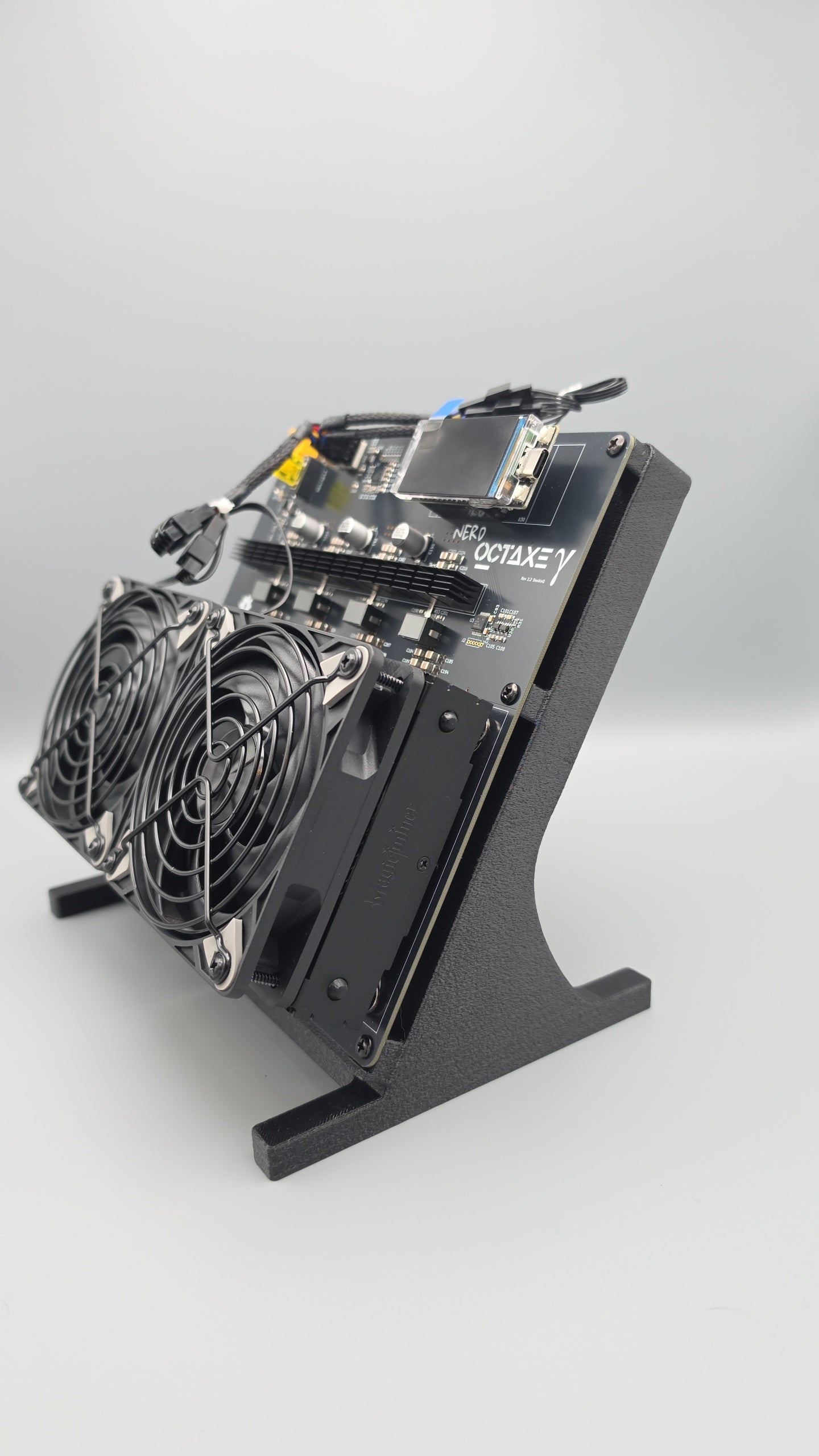 NerdOCTAXE Rev 2.2 Double Q - 9.6 TH/s - Includes PSU