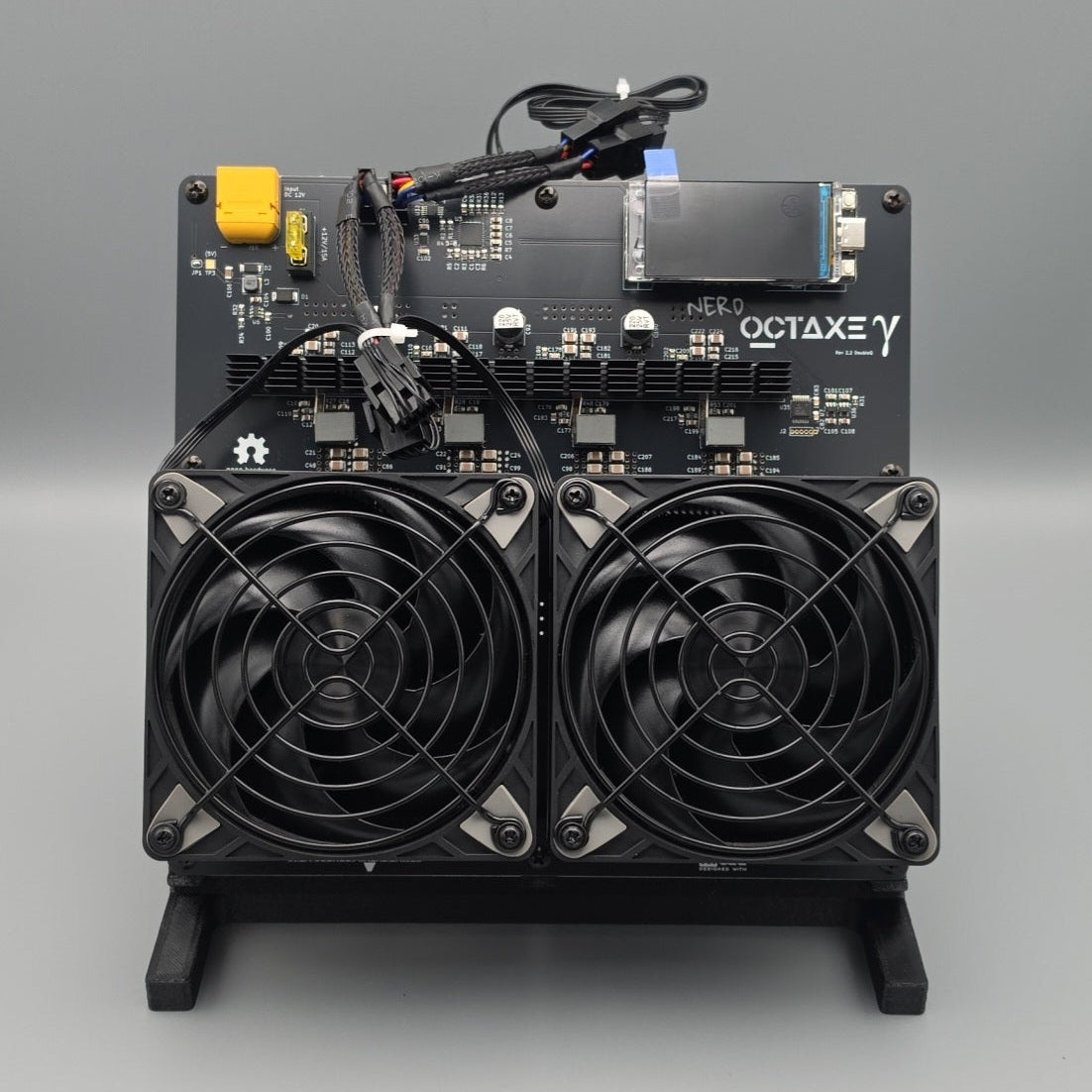 NerdOCTAXE Rev 2.2 Double Q - 9.6 TH/s - Includes PSU